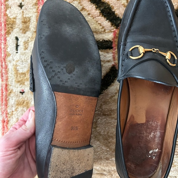 Gucci leather horsebit loafers in good used condition (see photos) - Picture 3 of 5
